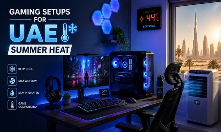 Gaming Setups for UAE Summer Heat: Stay Cool and Game Hard
